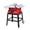 Red, variant on 10 Inch Table Saw with Stand & Protective Cover, 15A 5000RPM Portable Benchtop Saw, 45°Bevel Cutting Tabletop Saw for Woodworking, Metal, Plastic