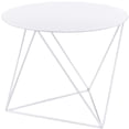 thumbnail image 2 of White Metal Dining Table with Sled Design / Ideal for Small Living Environments, 2 of 2