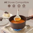 thumbnail image 7 of SENSARTE 10-Piece Granite Pots and Pans Set, Toffee Brown Induction Nonstick Cookware Set, Healthy Kitchen Cooking Sets with Stay-Cool Handles, Dishwasher & Oven Safe, Stackable, 7 of 7