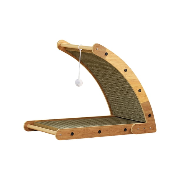 Poste rascador para gatos, cama tipo tumbona, tabla rascadora para gatos de interior, descanso para gatitos. grande
