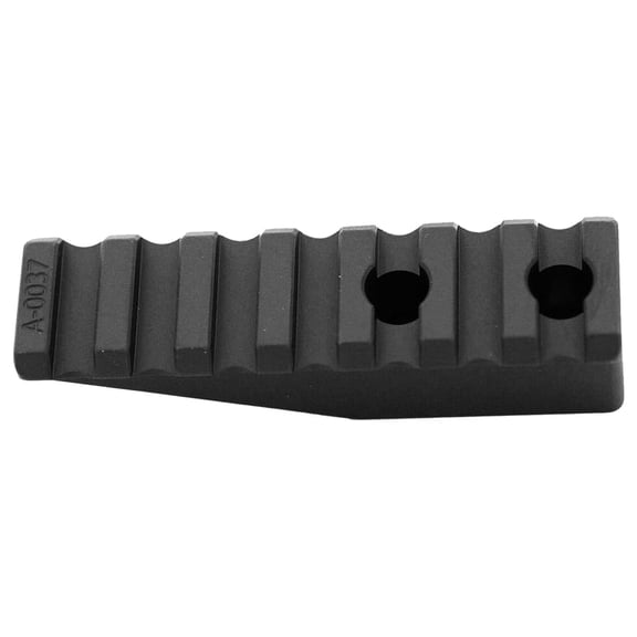 Spuhr 2-Hole 20mm Pick Rail for ISMS Scope Mount, Includes Screws, Black (A-0037)
