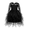 Black, variant on Arshiner Flower Girl Dress Toddler Contrast Lace Tutu Irregular Tulle Wedding Birthday Party Dresses