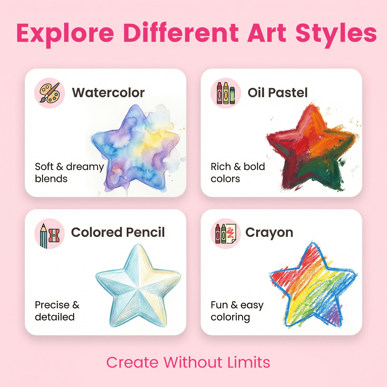 KIDDYCOLOR 87 Pcs Deluxe Kids Drawing & Craft Supply Kit, All in One Painting Tools Set with Plastic Case for Children