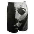 thumbnail image 3 of Michael Myers Halloween Children's Swim Trunks Printed Beach Board Shorts Quick Dry Swimwear Casual Swimming Shorts M, 3 of 7