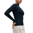 thumbnail image 3 of CRZ YOGA Softembrace Long Sleeve Shirts for Women Casual Going Out Comfort Tops Soft Fitted Layer Tees, 3 of 6