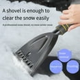 thumbnail image 3 of Portable Windshield Ice Scraper And Brush Tool Efficient Winter Cleaning For Auto Glass With Comfortable Ergonomic Handle Design, 3 of 4