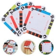 thumbnail image 2 of 100 tarjetas de tejido de papel para telar., 2 of 3