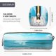 thumbnail image 3 of Balery Sunny Ocean Waves Estuche de Lápices de Cuero Impreso, Estuche para Suministros de Arte, Estuche de Lápices con Cremallera, Estuche de Almacenamiento de Papelería, 3 of 7