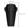 thumbnail image 1 of Bike Fenders, Black No Deformation High Temperature Resistant Bike Mudguards  For Replacement, 1 of 8