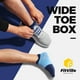 thumbnail image 4 of FitVille-zapatos Extra anchos para hombre, zapatillas ligeras para pies hinchados, ortopédicas para aliviar el dolor de pies, Zapatillas para correr y caminar en carretera, 4 of 4