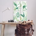 thumbnail image 2 of Stupell Industries Varied Green Tropical Plant Leaves Botanical & Floral Painting Unframed Art Print Wall Art, Set of 4, 2 of 7