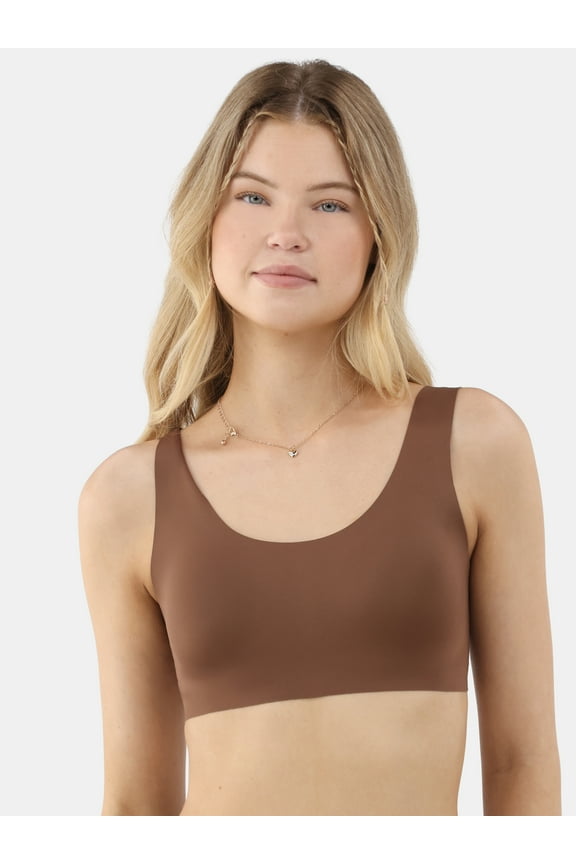 Wire-Free Bonded Scoop Bra, Sizes XS to XXXL