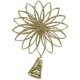 thumbnail image 2 of Hollow Treetop Star Christmas Tree Topper Multi-Petals Star Tree Ornament, 2 of 6