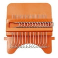 thumbnail image 7 of Darning Loom Speedweve Type Weave Tool, 14 Hooks Convenient Small Weaving Loom Kit for Beginners Quickly Mending Jeans, Repair Holes, DIY Beautiful Weaving Arts on Clothes Socks, 7 of 7