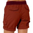 thumbnail image 3 of Hiking Cargo Shorts for Women Quick Dry Athletic Shorts for Camping Golf Summer Casual Shorts with Pockets, 3 of 7