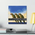 thumbnail image 3 of Parrots in Revelations - Canvas, 3 of 10