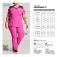 thumbnail image 2 of Dickies Dynamix Scrubs Top for Women V-Neck DK740, 2 of 8