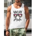 thumbnail image 2 of Camiseta sin Mangas para Hombre, Camiseta Blanca sin Mangas para Hombre, Playera de Verano para Playa, Camisetas Gráficas para Hombre, Camisetas sin Mangas para Gimnasio y Vacaciones, 2 of 7