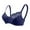 Dark Blue, variant on Azrian Womens Plus Size Bras,Womens Solid Lace Lingerie Bras Plus Size Underwear Bralette Bras Comfortable Bra