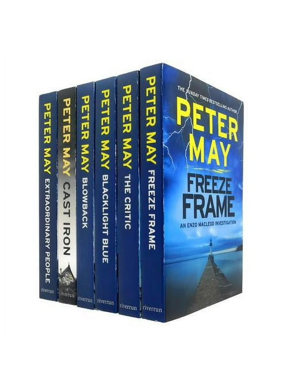 Peter May Collection Enzo Files Series 6 Books Set