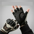 thumbnail image 3 of XOXODG Summer Half Finger Motorcycle Gloves Riding Half Finger Breathable Motorcycle Racing Wear resistant, Anti slip, and Anti fall Motorcycle Gloves Male, 3 of 5