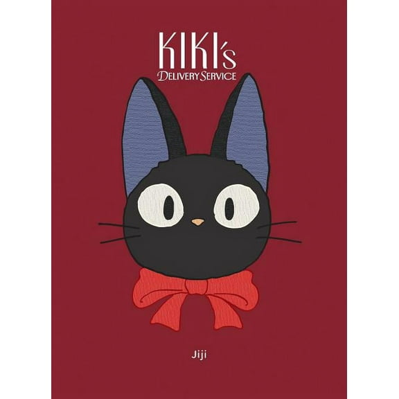 Studio Ghibli Studio Ghibli Kiki`s Delivery Service: Jiji Plush Journal: (Textured Journal, Japanese Anime Journal, Cat Journal), (Hardcover)