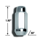Gorilla 73077B Lugnuts – 4 Pack, 7/16" Standard Mag Open End