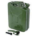thumbnail image 3 of Olurrisa 20 Liter (5 Gallon) Jerry Fuel Can with Flexible Spout, Portable Jerry Cans Fuel Tank Steel Fuel Can, Fuels Gasoline Cars, Trucks, Equipment, GREEN, 3 of 9