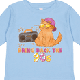 thumbnail image 4 of Inktastic Bring Back The 90s Cool Orange Cat Boys or Girls Long Sleeve Toddler T-Shirt, 4 of 5