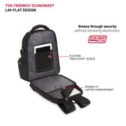 SwissGear ScanSmart 6752 - Notebook carrying backpack - 16 - black