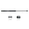 thumbnail image 2 of Geelife 2pcs Rear Window Glass Gas Lift Supports Strut Shocks Fit 02-07 Jeep Liberty, 2 of 9