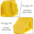 thumbnail image 3 of Generic 2pcs Compact Plastic Wheel Chocks Handle Cars and Rvs Anti-Slip, 3 of 6