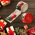 thumbnail image 6 of Dragonus Swirl Burlap Crafts Gift Wrapping Ribbon Christmas Tree Decorations, 6 of 6