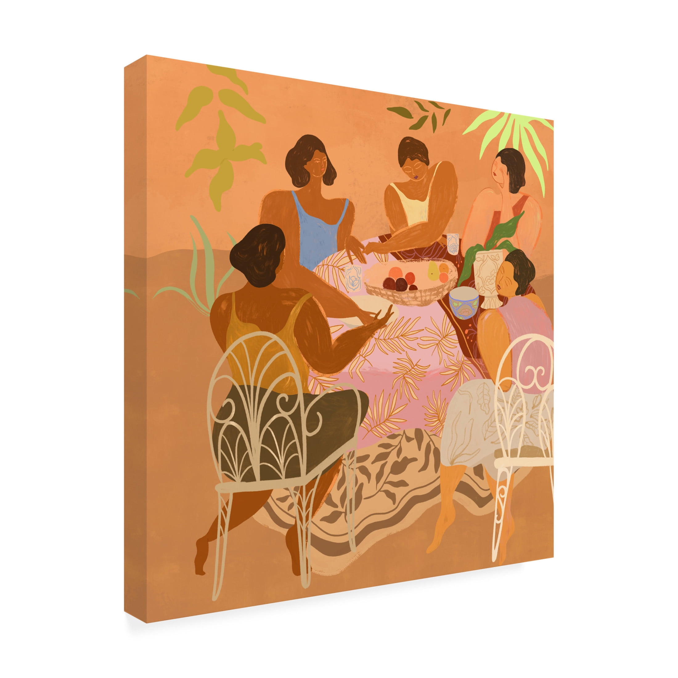 Trademark Fine Art Arty Guava We Meet Again Canvas Wall Art