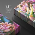 thumbnail image 4 of wall26 Canvas Print Wall Art Tricolor Mini Haworthia Succulent Cactus Nature Floral Photography Realism Botanical Wilderness Zen Rustic Colorful Decorative for Living Room, Bedroom, Office - 16", 4 of 5
