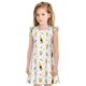 thumbnail image 1 of Fotbe Beer Vestido de Dormir para Niñas de 3 a 10 Años, Mangas Cortas, Estilo Princesa, Pijama Camisón con Mangas Voladas-XX-Large, 1 of 6