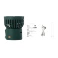thumbnail image 1 of Ventilador eléctrico Mini ventilador colgante de cuello para exteriores Niveles de viento ajustables Dispositivo de enfriamiento de escritorio, Verde Noticed HA004138-04B, 1 of 6