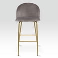 thumbnail image 2 of Sillas Altas Mirel Zurich Para Barra de Cocina Tapizado 2 Piezas taupe, 2 of 6