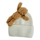 thumbnail image 4 of Gorro de invierno suave y ligero, accesorio para la cabeza, informal, cortavientos, tipo boina. Blanco, 4 of 8