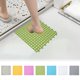 thumbnail image 1 of Esterilla antideslizante del baño | Plástico hueco para empalmar | Opciones multicolores (blanco, gris, azul, rojo, amarillo, verde) | 12x12 in | Drenaje rápido, limpieza fácil, montaje versátil, 1 of 7