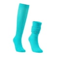 thumbnail image 3 of FADAACAI Medium High Tube Bubble Socks Fashionable and Versatile Socks Men and Women Socks Of The Same Blue One Size Clearance！, 3 of 3