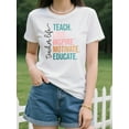 thumbnail image 2 of Teacher Life T-Shirt – Funny Graphic Tee, Perfect Teacher Gift, 2 of 7