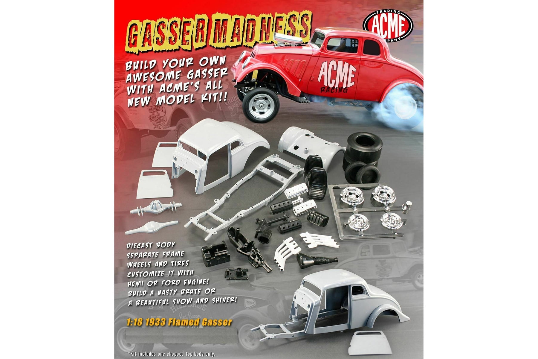 1 18 scale model kits