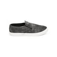 thumbnail image 2 of Wild Diva DF50 Women Distressed Canvas Round Toe Elastic Slip On Sneaker, 2 of 5