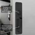 BRINKS Commercial Commercial Door Pull Plate with Cylinder Hole