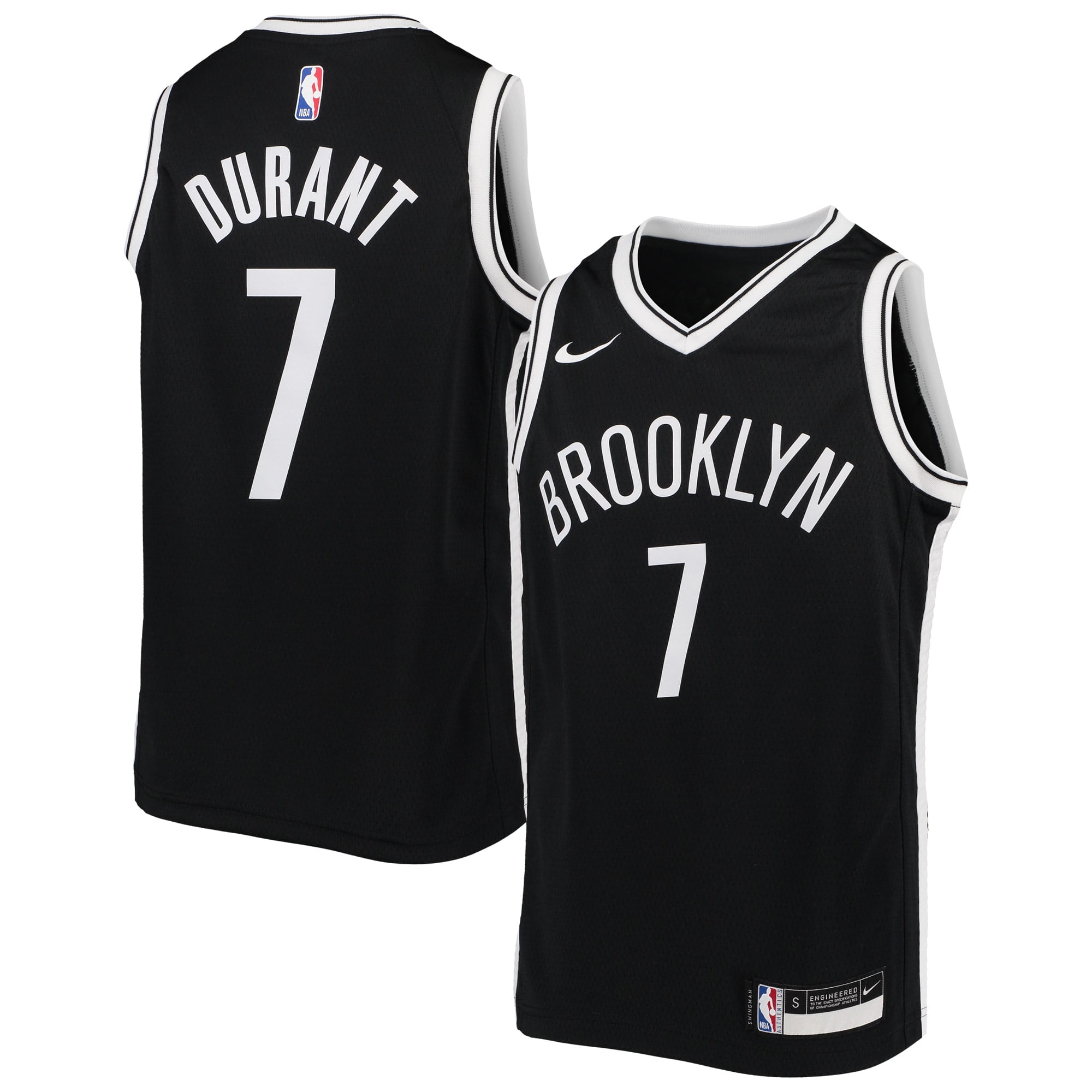 black durant jersey