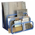 thumbnail image 5 of Starter Vertical Sheet Storage Rack, 36 in D, 48 in W, 4 Shelves, Blue, 5 of 6