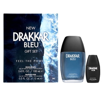 Guy Laroche Drakkar Noir Cologne - 3 Pc Gift Set with 3.4oz EDT