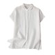thumbnail image 2 of mfyjkho Tops Para Mujer, Camiseta De Tirantes De Verano Para Mujer, De Manga Corta, Lisa Y Con Cuello Vuelto Tops De Gimnasio Para Mujer Xxxl, 2 of 7