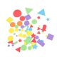 thumbnail image 2 of Colorful Geometric Shapes 1500Pcs DIY Projects Kids Crafting Assorted Designing Sticker Set, 2 of 3
